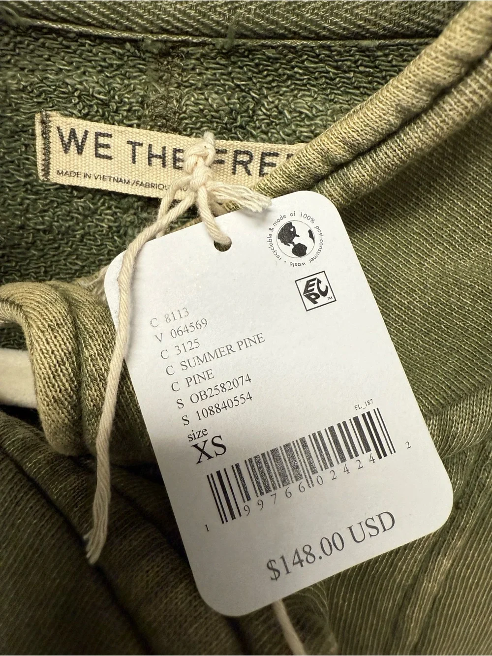We The Free Tally Sweatshirt Cardi